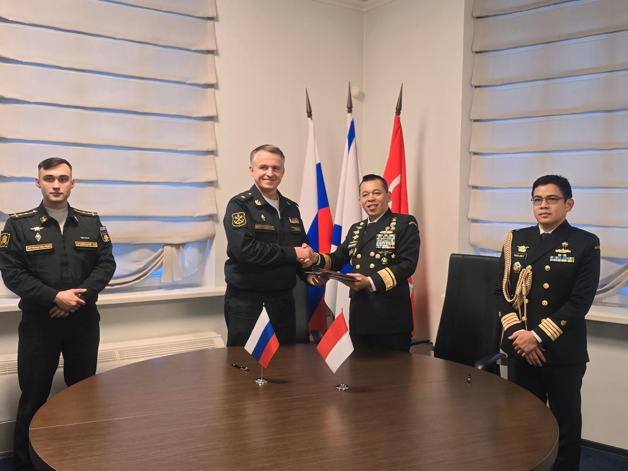 Indonesian-Russian Navies Strengthen Ties at 3rd Navy-to-Navy Talks