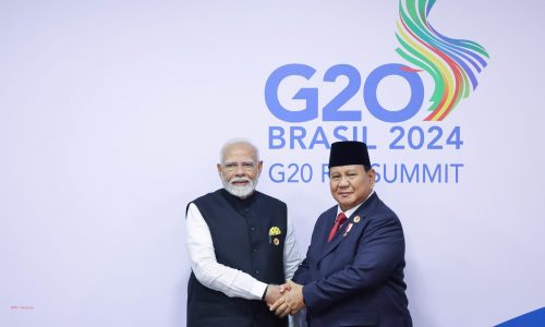 Prabowo & PM Modi image source: Setneg RI