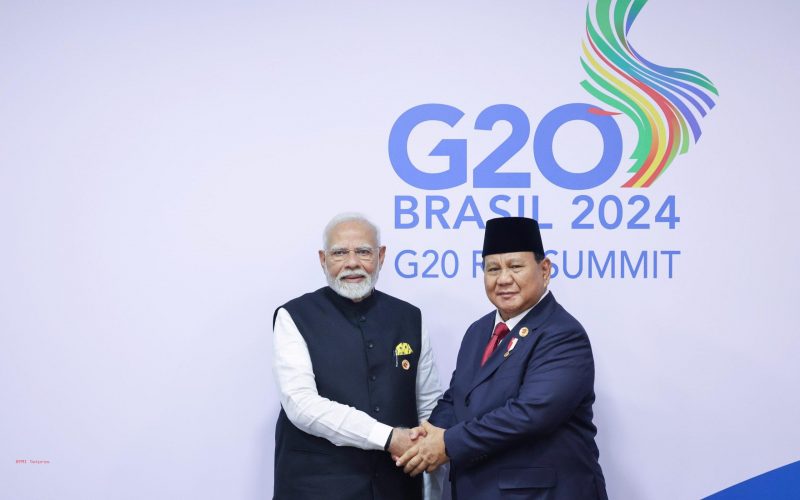 Prabowo & PM Modi image source: Setneg RI