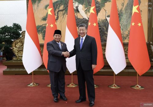 Prabowo dan Xi Jinping image source: https://www.antaranews.com/berita/4042995/pengamat-ri-harus-tetap-waspadawalau-prabowo-bertemu-xi-jinping